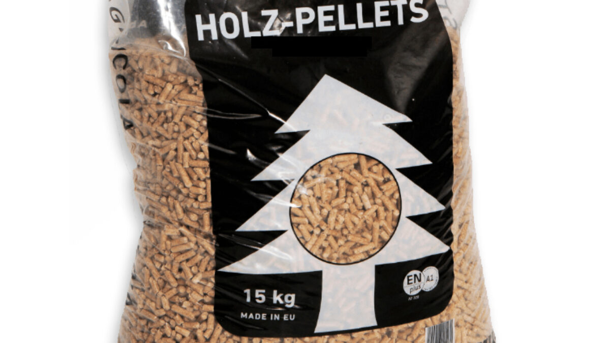 PELLET HELIOS – PALLET OF 65 BAGS OF 15 KG - TOP WOODIE