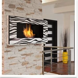 Bio Fireplace Golf Bruched Effect