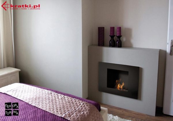 Bio Fireplace Quat Black