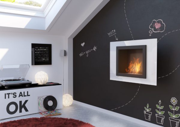 Bio Fireplace Oscar Black