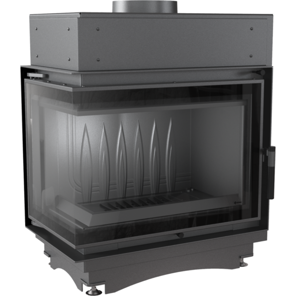 Maja Left Corner Glass Deco (without iron bracket) 8 kW Insert Stove