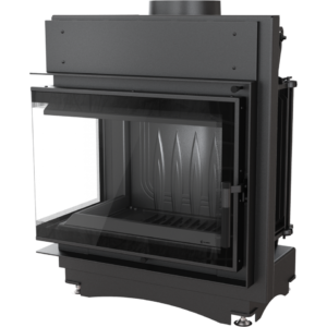 Maja Left Corner Glass Deco (without iron bracket) 8 kW Insert Stove