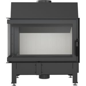 ZIBI Left Corner Glass (without iron bracket) 12 Insert Stove