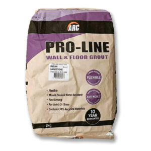 ARC Pro-Line Wall and Floor Grout, Indian Sandstone, 5kg Bag